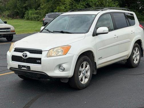 Super White 2009 Toyota RAV4 Limited