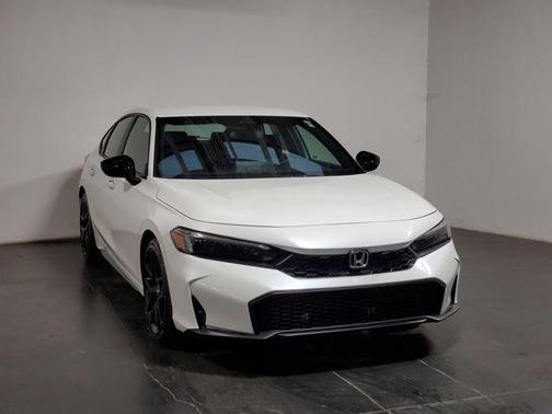 Platinum White Pearl 2026 Honda Civic Sport