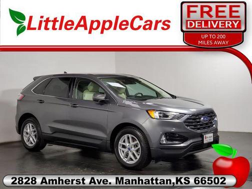 Carbonized Gray Metallic 2021 Ford Edge SEL