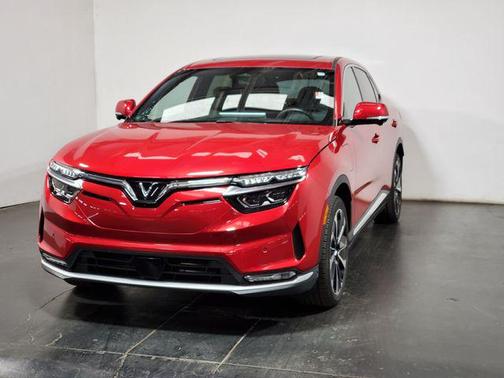 Crimson Red Metallic 2024 VinFast VF 8 Plus