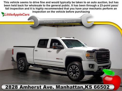 Summit White 2015 GMC Sierra 2500 SLT