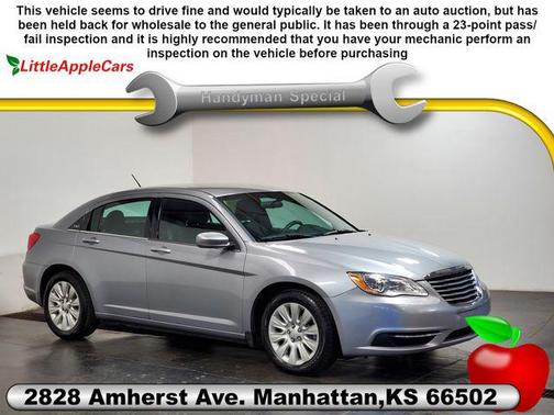 Billet Silver Metallic Clearcoat 2014 Chrysler 200 LX