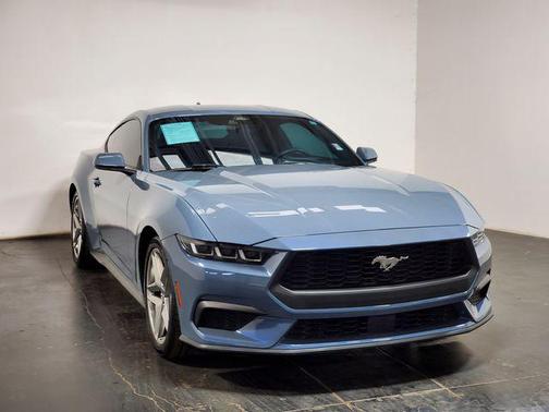 Vapor Blue Metallic 2024 Ford Mustang EcoBoost