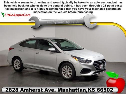Olympus Silver Metallic 2021 Hyundai Accent SE