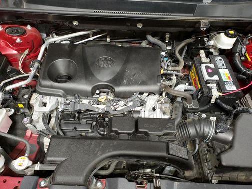 Ruby Flare Pearl 2021 Toyota RAV4 LE