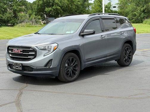 Satin Steel Metallic 2020 GMC Terrain SLE