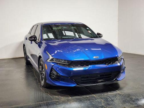 Sapphire Blue 2021 Kia K5 GT-Line