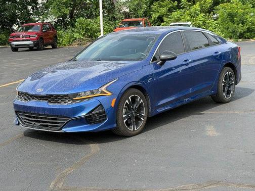 Sapphire Blue 2021 Kia K5 GT-Line