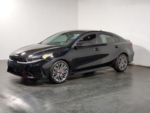 Aurora Black 2023 Kia Forte GT