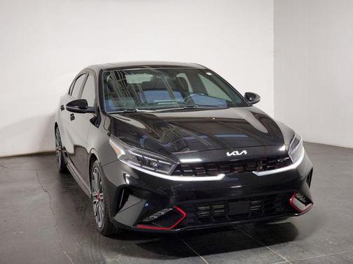 Aurora Black 2023 Kia Forte GT
