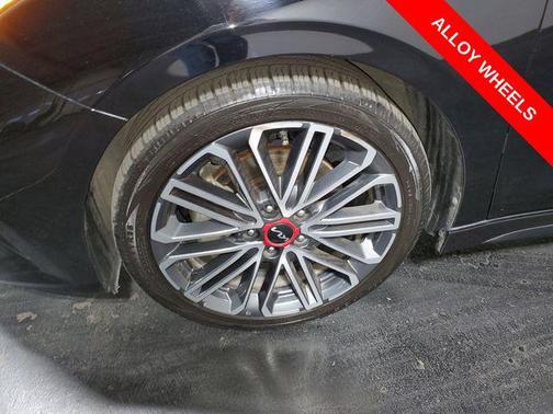 Aurora Black 2023 Kia Forte GT