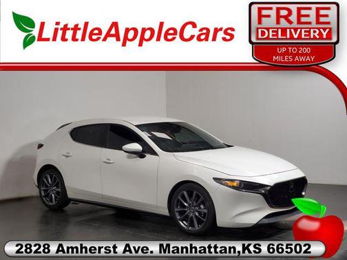 Snowflake White Pearl Mica 2019 Mazda Mazda3 FWD