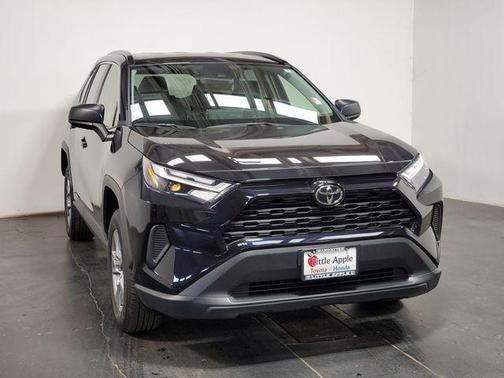 Midnight Black Metallic 2025 Toyota RAV4 Hybrid LE