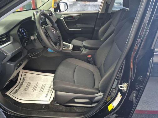 Midnight Black Metallic 2025 Toyota RAV4 Hybrid LE