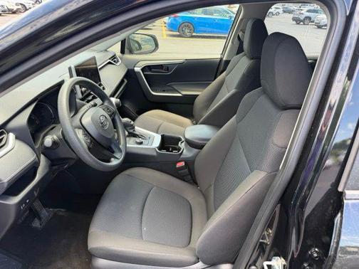 Midnight Black Metallic 2025 Toyota RAV4 Hybrid LE