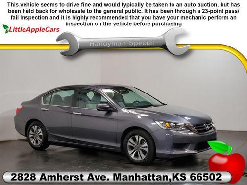 Modern Steel Metallic 2013 Honda Accord LX