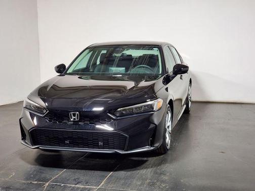 Crystal Black Pearl 2026 Honda Civic LX