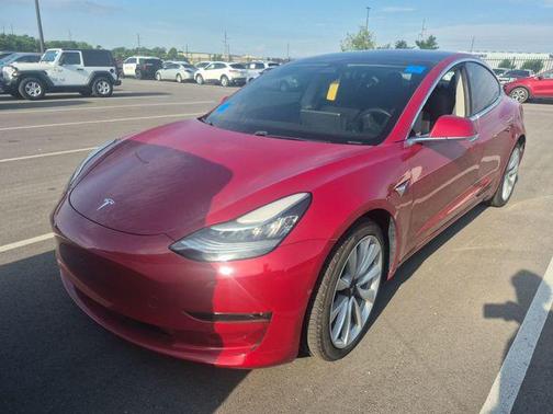Red Multi-Coat 2019 Tesla Model 3 Long Range