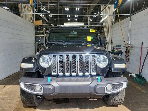 Black Clearcoat 2023 Jeep Wrangler 4xe Sahara