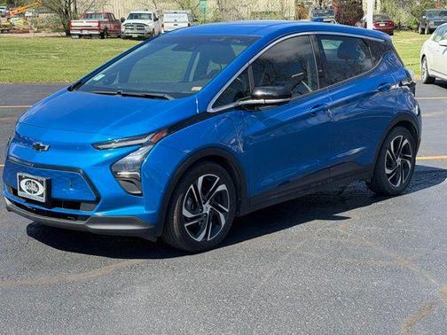 Bright Blue Metallic 2022 Chevrolet Bolt EV FWD 2LT
