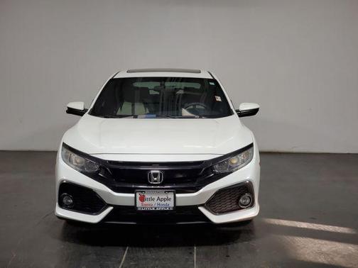 White Orchid Pearl 2018 Honda Civic EX