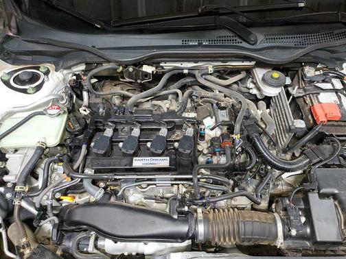White Orchid Pearl 2018 Honda Civic EX