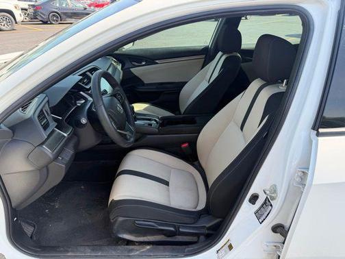 White Orchid Pearl 2018 Honda Civic EX