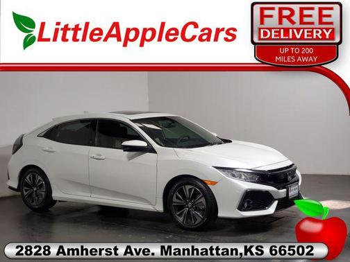 White Orchid Pearl 2018 Honda Civic EX