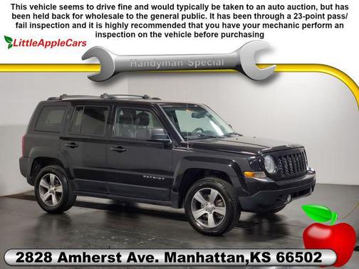 Black Clearcoat 2016 Jeep Patriot High Altitude