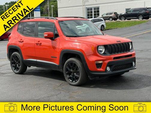 Omaha Orange Clearcoat 2019 Jeep Renegade Latitude
