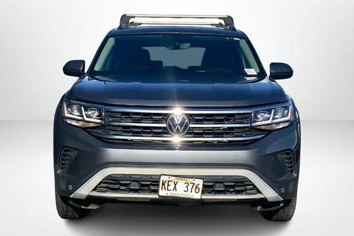 Platinum Gray Metallic 2022 Volkswagen Atlas 3.6L SE w/Technology