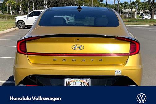 Glowing Yellow 2021 Hyundai SONATA N Line