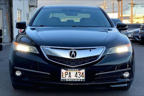 Crystal Black Pearl 2017 Acura TLX V6 w/Advance Package