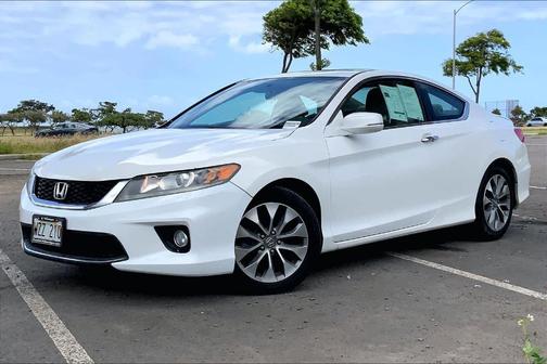 White Orchid Pearl 2014 Honda Accord EX