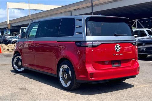 Cherry Red W/Metro Silver Upper 2025 Volkswagen ID. Buzz Pro S Plus