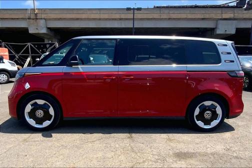 Cherry Red W/Metro Silver Upper 2025 Volkswagen ID. Buzz Pro S Plus