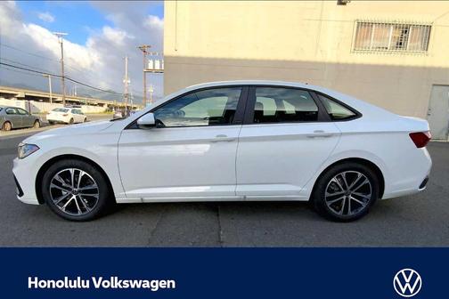 Pure White 2026 Volkswagen Jetta 1.5T Sport