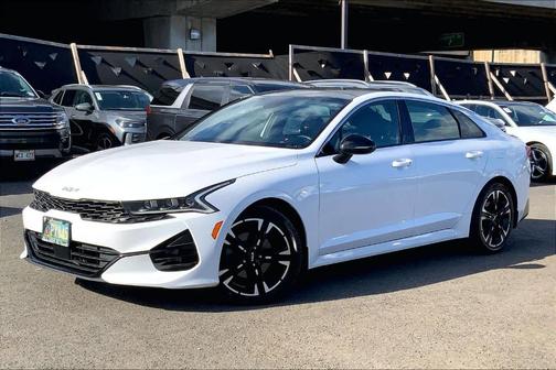 Glacial White Pearl 2023 Kia K5 GT-Line