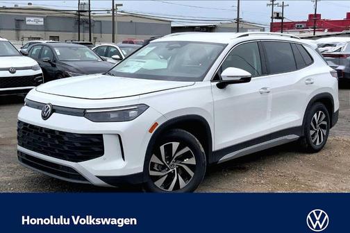 Pure White 2026 Volkswagen Tiguan 2.0T S