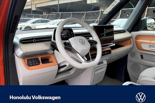 Energetic Orange W/White Upper 2025 Volkswagen ID. Buzz Pro S Plus