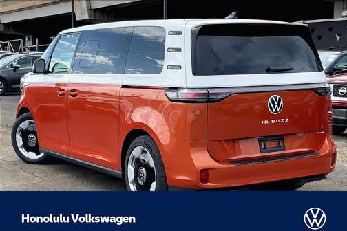 Energetic Orange W/White Upper 2025 Volkswagen ID. Buzz Pro S Plus