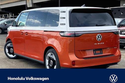 Energetic Orange W/White Upper 2025 Volkswagen ID. Buzz Pro S Plus