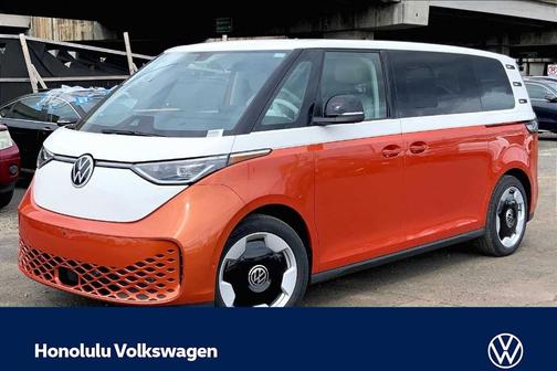 Energetic Orange W/White Upper 2025 Volkswagen ID. Buzz Pro S Plus
