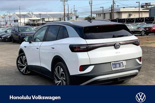 Opal White Pearl W / Black Roof 2025 Volkswagen ID.4 Pro S Plus