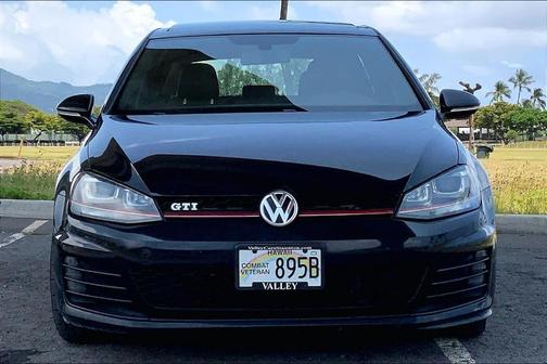 Deep Black Pearl 2015 Volkswagen Golf GTI AUTOBAHN