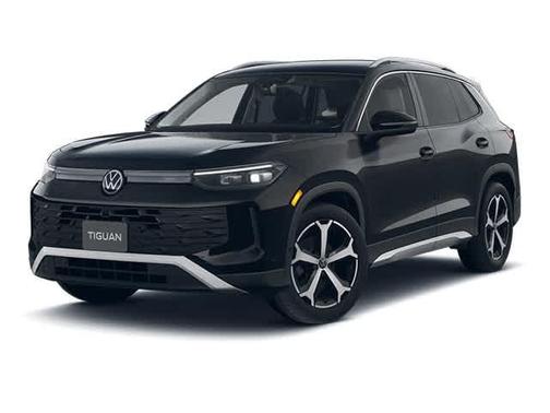 Deep Black Pearl 2026 Volkswagen Tiguan 2.0T SE