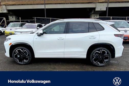 Opal White Pearl 2026 Volkswagen Tiguan 2.0T SEL R-Line Turbo