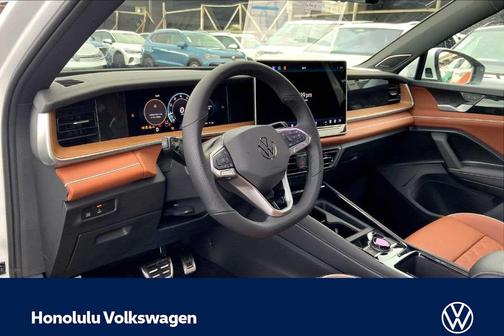Opal White Pearl 2026 Volkswagen Tiguan 2.0T SEL R-Line Turbo