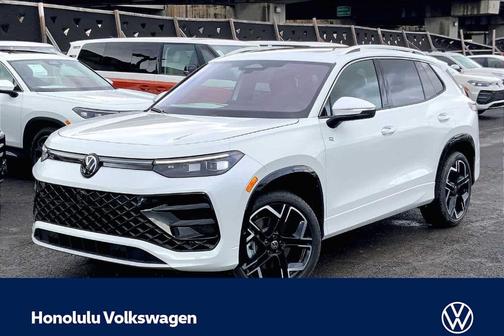 Opal White Pearl 2026 Volkswagen Tiguan 2.0T SEL R-Line Turbo