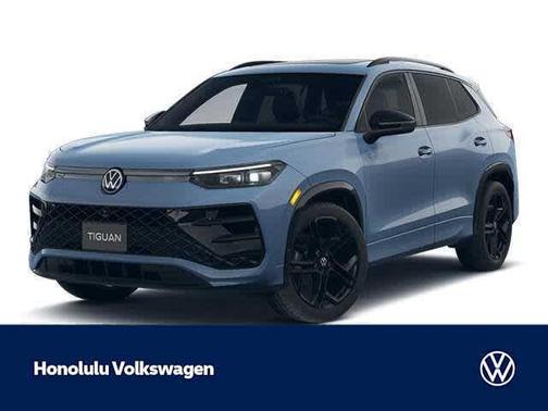 Monterey Blue Pearl 2026 Volkswagen Tiguan 2.0T SE R-Line Black
